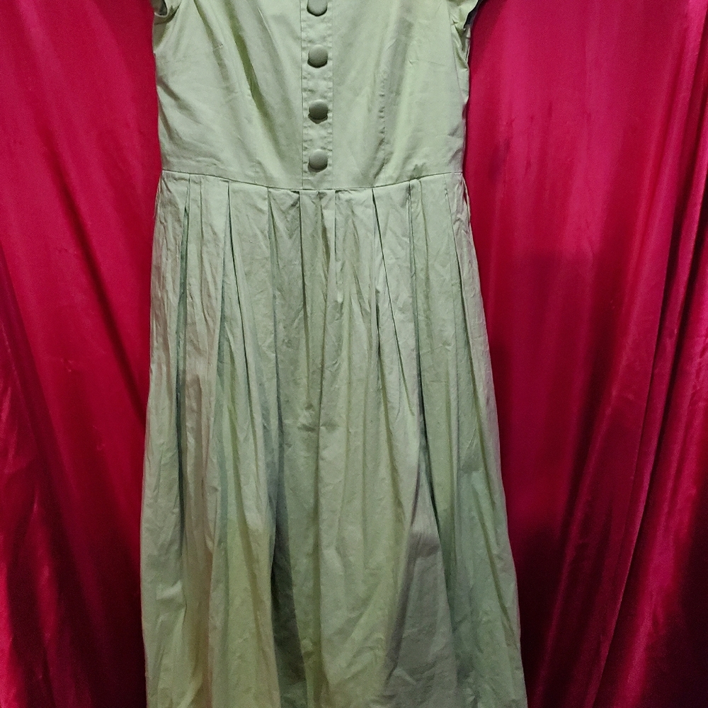 Lime green dress from Talbot's